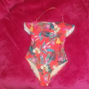 One piece bathing suit